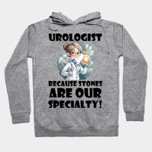 Stone Slayer: The Urologist's Battle Hoodie